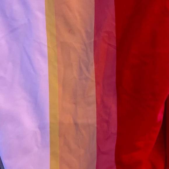 Sunset Striped One Piece Swimsuit - Picture 6 of 6